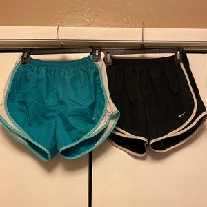 2 pair of Nike women’s shorts size Small